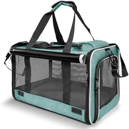 GAPZER Small Dog Carrier Yorkshire Puppy Softshell Chihuahua Transport Cage