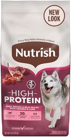 Nutrish High Protein Dry Dog Food, 4 lb. Bag (Rachael Ray)