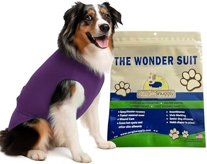 Surgi Snuggly Dog Surgery Recovery Suit, Cone Alternative, Spay/Neuter 2XL