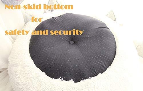 Cat Bed for Indoor Cats,Mini Plush Self Warming Kitten Bed, 20 Inch