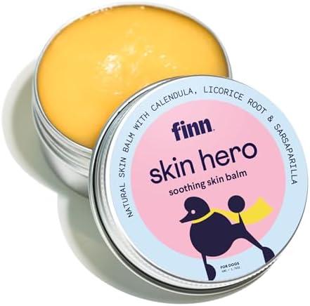 Finn Skin Hero Dog Skin Balm - Itchy Skin Relief - Lick-Safe - 1.75 oz
