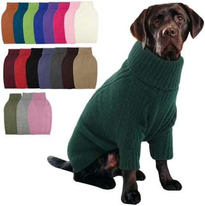 IECOii XXXL Dog Sweater,Warm Dog Sweaters for Extra Large Dogs Girl Boy