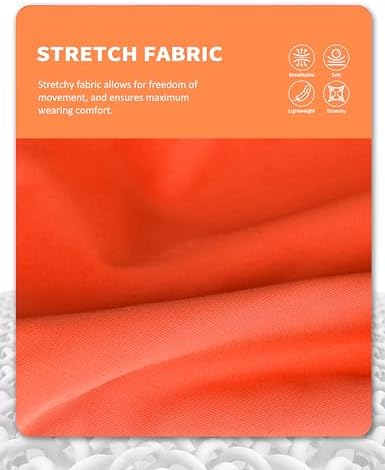 Harrison Howard Horse Fly Mask with Forelock Opening Stretch Breathable and Comfortable for Horses UV -Protection Orange M