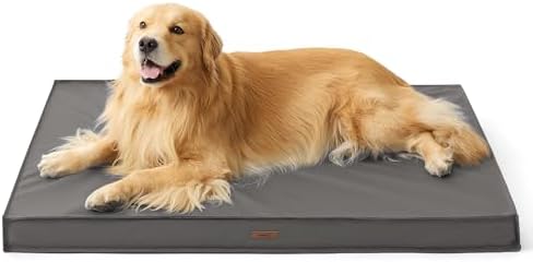 LE SURE Outdoor Waterproof XL Dog Bed,Orthopedic Pet Mat,44x32In