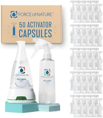 Force of Nature Cleaner & Disinfectant Appliance Value Bundle - 50 Refills