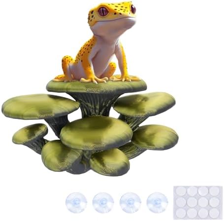Westant Mushroom Decor for Reptile Tank, Pet-Safe (Forest, Cluster Cap)