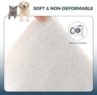 Admaison Cat Hammock for Cage Hanging Reversible 2Pack,Pet Hammock Bed Adjustable,Soft Sleeping Hammock for Cats,Ferret,Puppy,Rabbits,Small Animals (L, CAT)