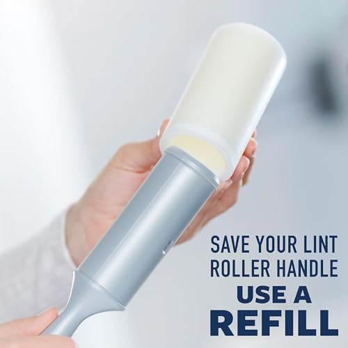 Scotch-Brite Lint Rollers, 100 Sheets per Roller, Pack of 6 (600 Total Sheets) – Mega Value Lint Remover Pack for Pet Hair, Clothes & Furniture