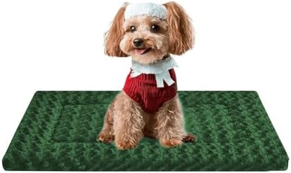 Soft Reversible Dog Mat - Dual-Sided Design for All Seasons - Machine Washable for Crates, Travel, and Home