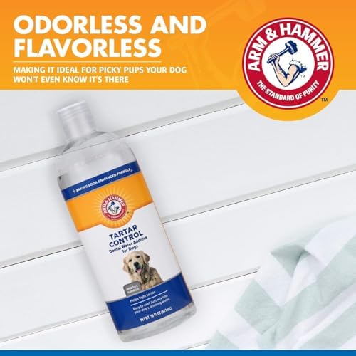 Arm & Hammer Clinical Care Dental Rinse for Dogs, 16 Fl Oz, 2-Pack