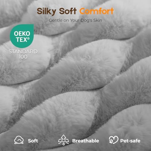 Orthopedic Dog Bed for XL Dog, Waterproof Washable Pet Bed for Crate