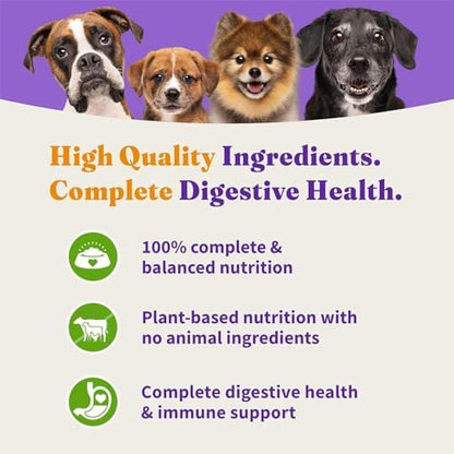 Halo Holistic Dry Dog Food, Vegan Plant-Based Recipe, Superfoods, 10 lb