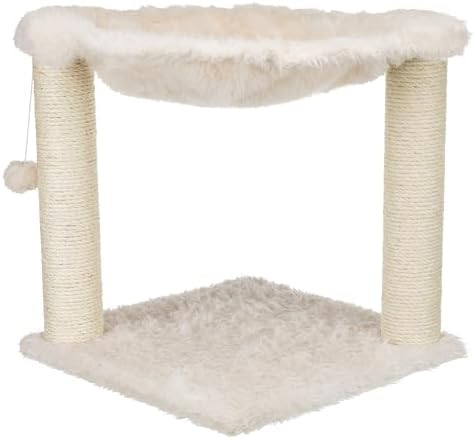 TRIXIE Baza XXL 19.7-in Cat Tree with Hammock, Cream