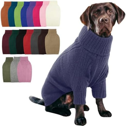 IECOii XXXL Dog Sweater,Warm Dog Sweaters for Extra Large Dogs Girl Boy