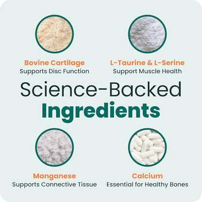 VetriScience Healthy Spine & Disc for Dogs, 180 Count