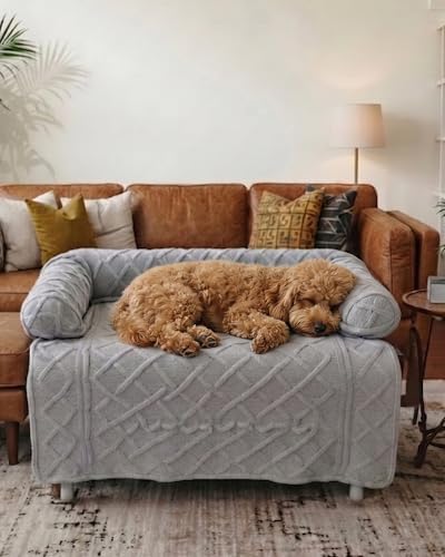 Calming Dog Bed/Mat for Couch,Luxury Dog Couch Bed Sofa Furniture Protector