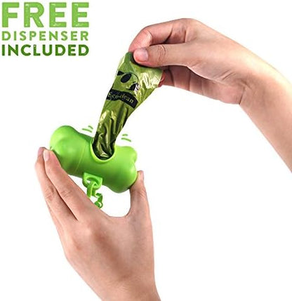 ECO-CLEAN Poop Bags, 36 Rolls/540 Dog Poop Bags with Dispenser