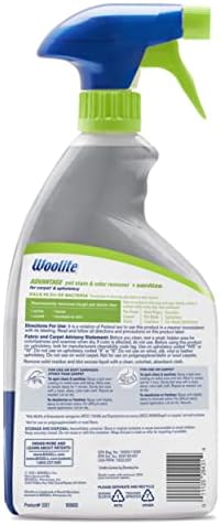 Bissell Woolite® Advantage Pet Stain & Odor Remover + Sanitize, 3327