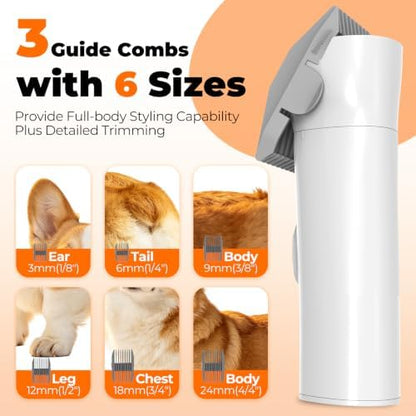 Dog Grooming Vacuum Kit, Pet Hair Vacuum for Shedding