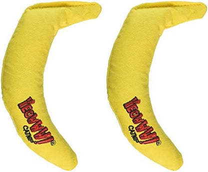 Yeowww! Yellow Banana Catnip Toy (2 Pack)