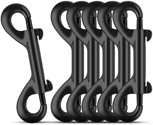 ERKOON 3.5 Inch Double Sided Clips Trigger Snaps for Horse (6 Pack)