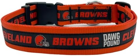 New & Improved Pets First NFL Licensed PET Collar- Heavy-Duty, Strong, and Durable New Dog Collar. Available in 32 Football Teams and 4 Sizes