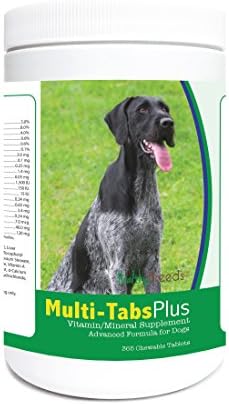 Healthy Breeds German Wirehaired Pointer Multi-Tabs Plus Chewable Tablets 365 Count