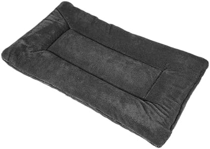 Petmate Aspen Pet Rectangular Kennel Mat, Dark Gray, for 19in Crates