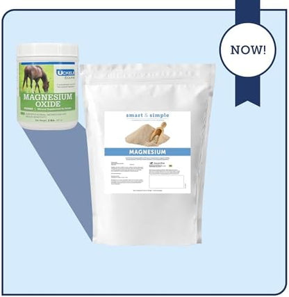 SmartEquine Smart & Simple Magnesium Horse Supplement, 3 lb, 154 Servings