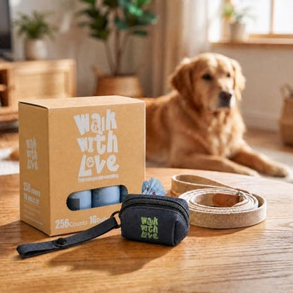 Poop Bags for Dogs, Leak Proof and Mess-free Waste Bags,128 Bags