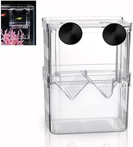 Aquarium Hatchery Incubator Breeding Box, Fish Tank Acrylic Isolation