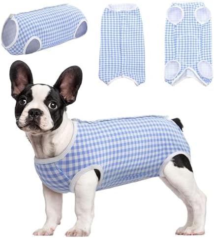 Kuoser Surgical Recovery Suit for Dogs Cats, E-Collar Alternative