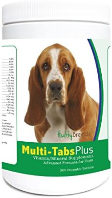 Healthy Breeds Basset Hound Multi-Tabs Plus Chewable Tablets 365 Count