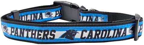 New & Improved Pets First NFL Carolina Panthers Licensed PET Collar, X-Large - Heavy-Duty, Strong, and Durable New Dog Collar. Available in 32 Football Teams and 4 Sizes
