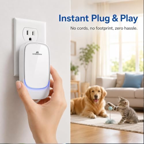 Plug in Air Ionizer and Cat Litter Deodorizer