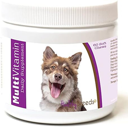 Healthy Breeds Finnish Lapphund Multi-Vitamin Soft Chews 60 Count (1127-finl-001)