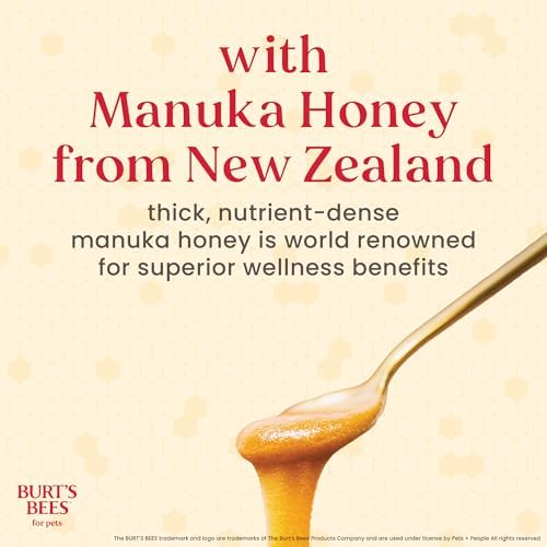 Burt's Bees Manuka Honey Itch Soothing Dog Shampoo, Chamomile, 16 Fl Oz