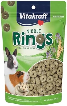 Vitakraft Nibble Rings Small Animal Treat 10.6 oz.