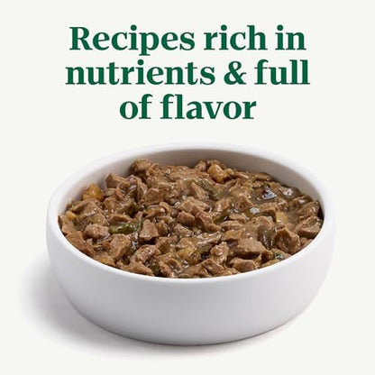 Nutro Hearty Stew Canned Wet Dog Food, Natural Grain Free Dog Food Wet Cuts in Gravy Roasted Turkey with Green Bean & Sweet Potato Stew, 12.5 oz. Cans (12 Count, Pack of 2)