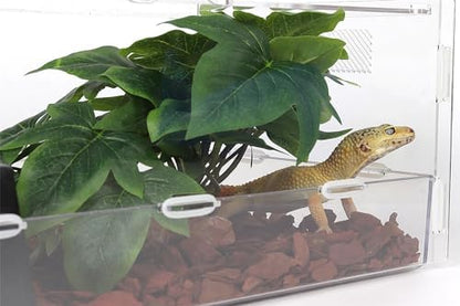 Fake Sweet Potato Vine Reptile Plants for Terrarium Tank Décor