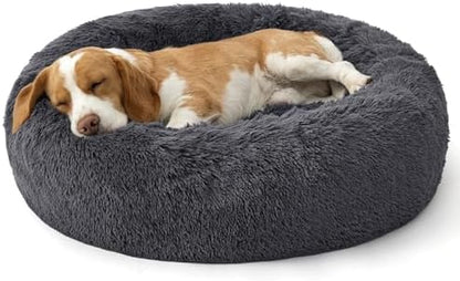 Bedsure SupportMax™ Calming Dog Bed Medium Size Dog Washable Pet Bed,30in