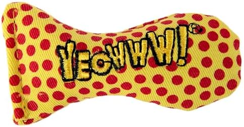 Yeowww! Catnip Stinkies Catnip Sardine Cat Toy - Dots, 3 in Fish Toy For Cats, 100% Stuffed with Premium Organically Grown, Made in USA