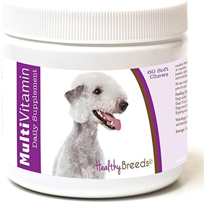 Healthy Breeds Bedlington Terrier Multi-Vitamin Soft Chews 60 Count (1127-bedt-001)