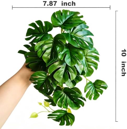 Fake Reptile Plants for Terrarium ,Tank Decor,Artificial Plant