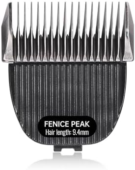 4FC Low Noise Pet Dog Grooming Clippers Replacement Blade Ceramic Edge Detachable Steel Pet Clipper Blade with Cutting Length of 9.6mm (1 Count)