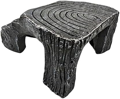 Reptile Hideouts,Resin Reptile Cave Habitat for Leopard Geckos, Lizards, Turtles, Snakes and Amphibians. (Turtle Platform, Small)