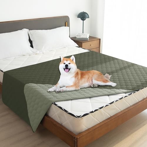 gogobunny Waterproof Dog Blankets for Large Dogs, Pet Bed Cover Breathable