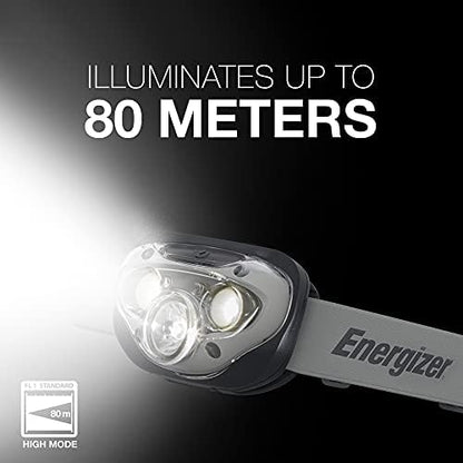 Energizer LED Headlamp PRO (2-Pack), IPX4 Water Resistant Head Light