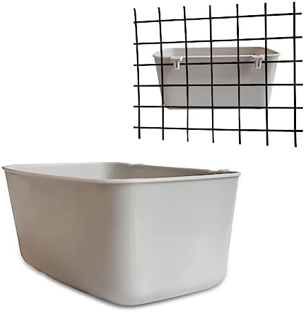 26 Pack Rabbit Feeder for Cage Chicken Waterer 21 oz Food Water Cat Treats Cups Puppy Hanging Feeding Dish Coop Bowl Watering Container Drinker Pigeon Bird Bath