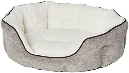 MidWest Homes for Pets Medium QuietTime Deluxe Pet Bed- Taupe/Fur